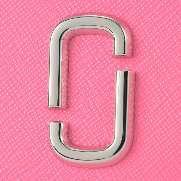 MARC JACOBS Bifold Wallet The Utility Snapshot Leather Pink - Picture 8 of 9